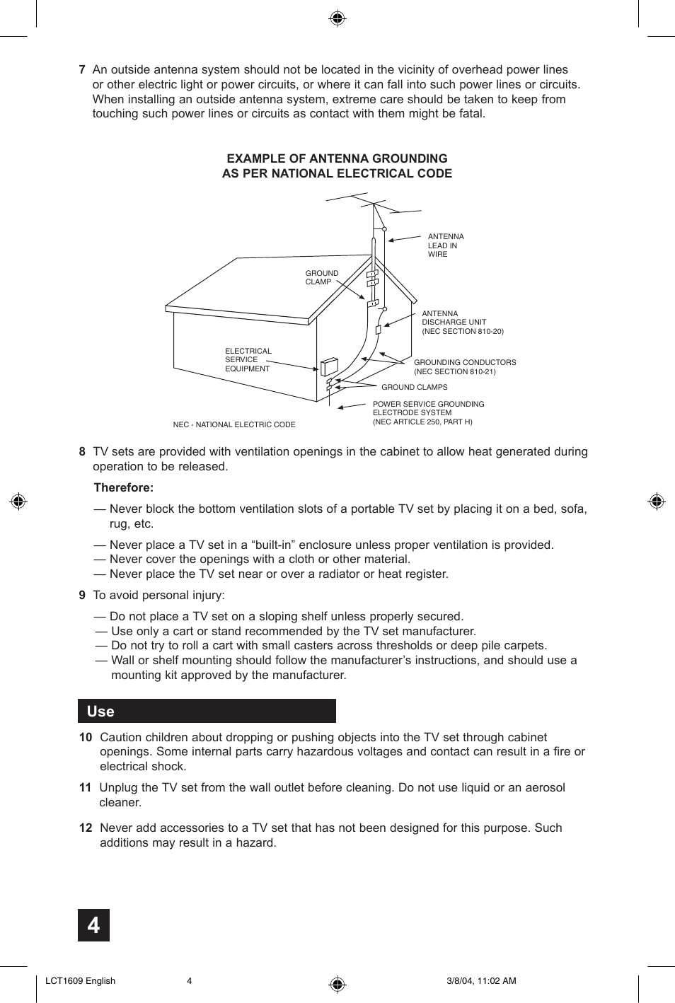 JVC AV 56P575 User Manual | Page 4 / 72