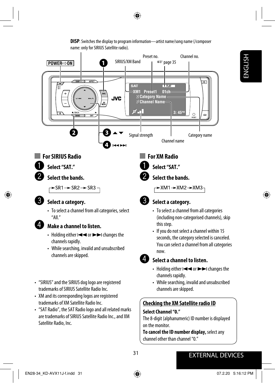 JVC KD-AVX11 User Manual | Page 31 / 177
