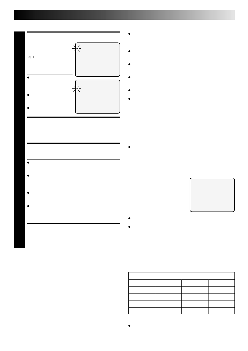 Locate edit-out point, Prepare recording deck, Start r.a. edit | End r.a. edit | JVC PU30425 User Manual | Page 37 / 56