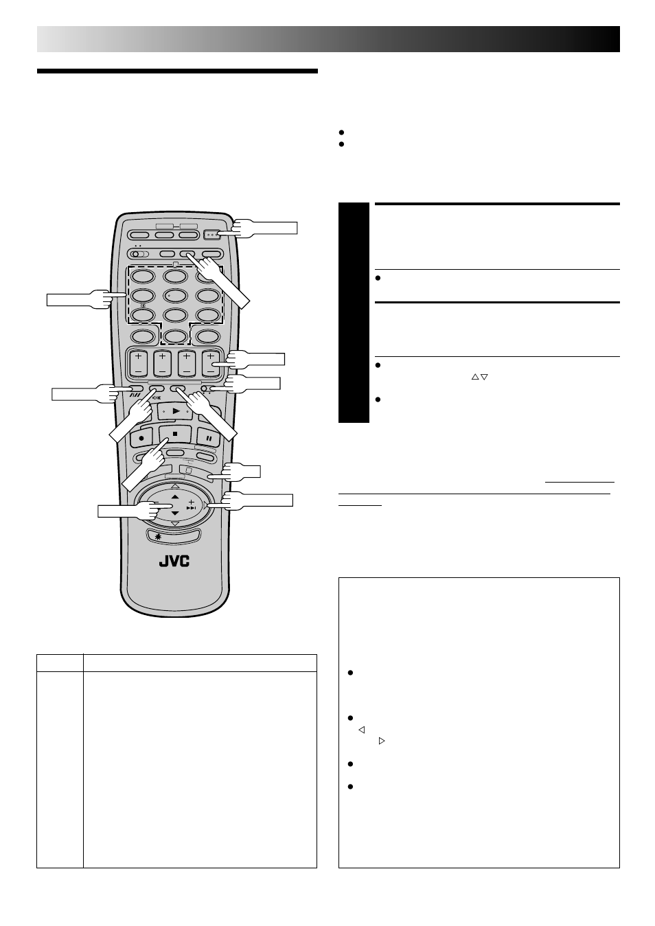 Multi-brand remote con- trol, Set tv brand code, Try operating tv | Remote control, Control your tv using addi- tional buttons, Important | JVC PU30425 User Manual | Page 40 / 56