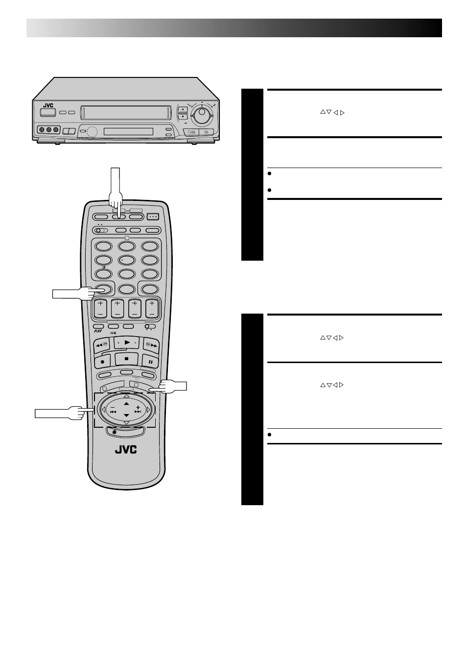 Select item, Delete channel, Close confirmation screen | Select new position, Using the confirmation screen (cont.), Delete a channel, Change station preset position | JVC PU30425 User Manual | Page 42 / 56