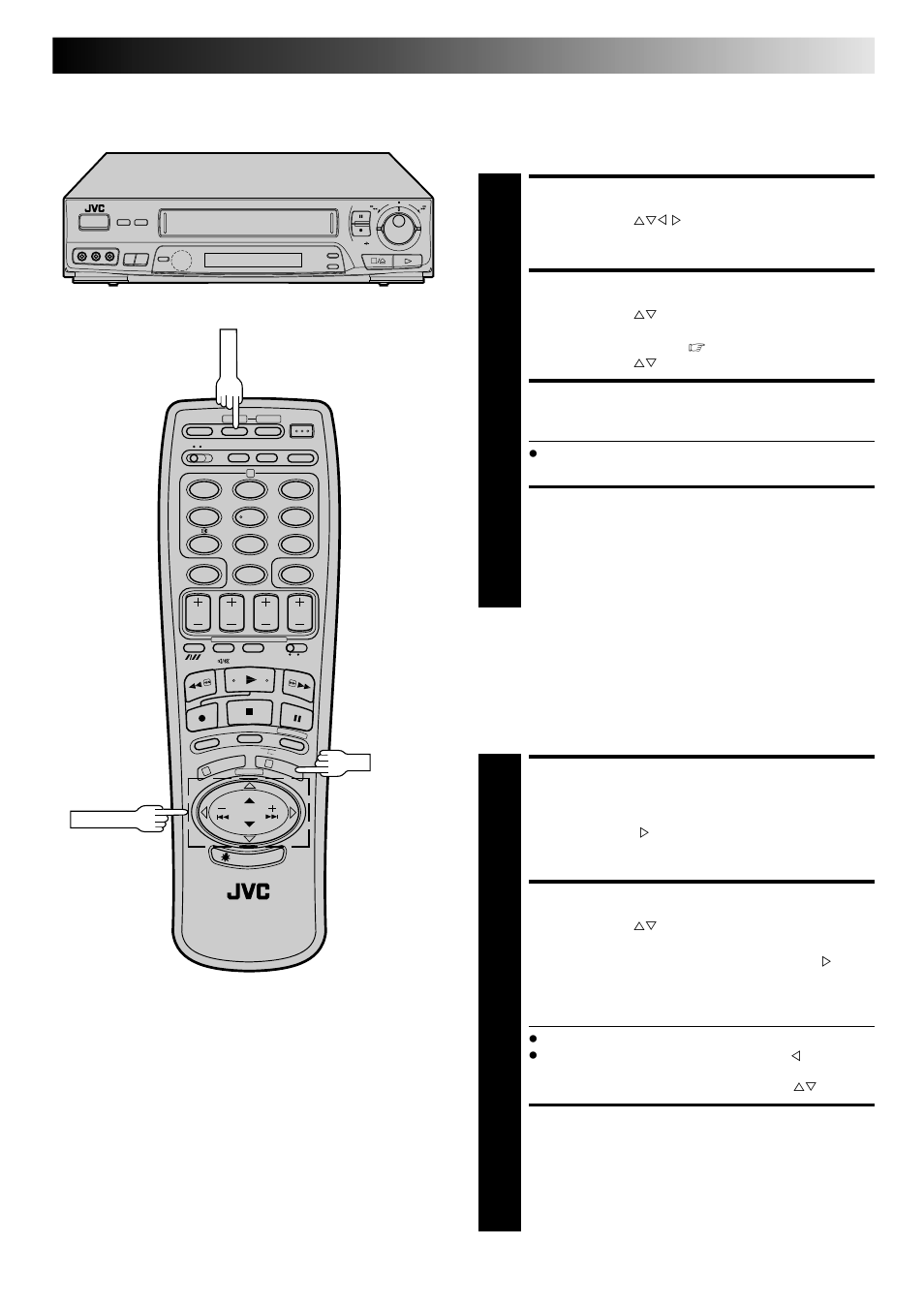 Select item, Select new station, Switch stations | Close confirmation screen, Select station name character, Enter new character, Set stations (b), Set stations (a) | JVC PU30425 User Manual | Page 43 / 56