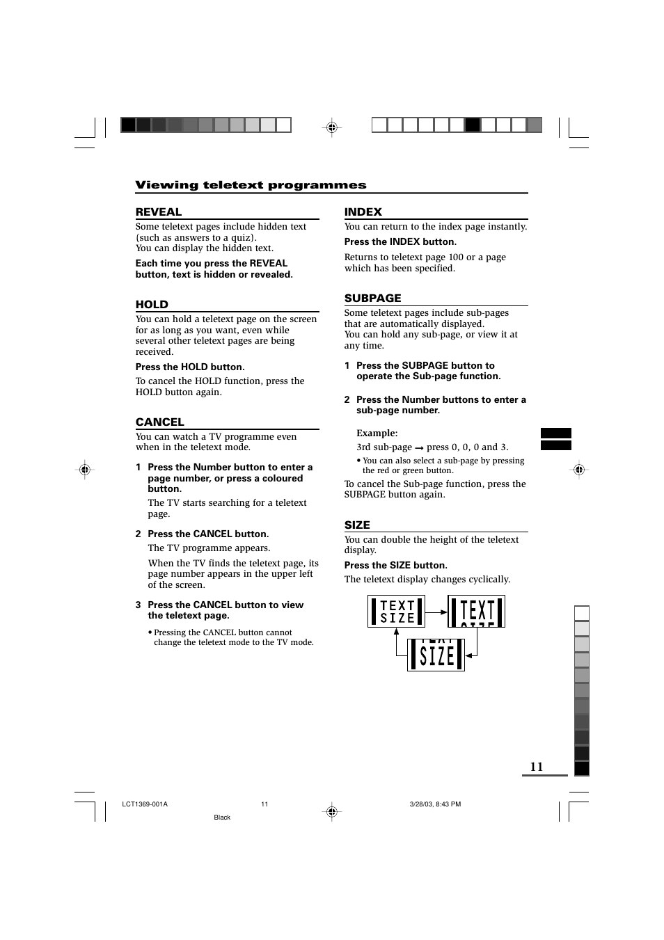 JVC AV-16KG11 User Manual | Page 11 / 20