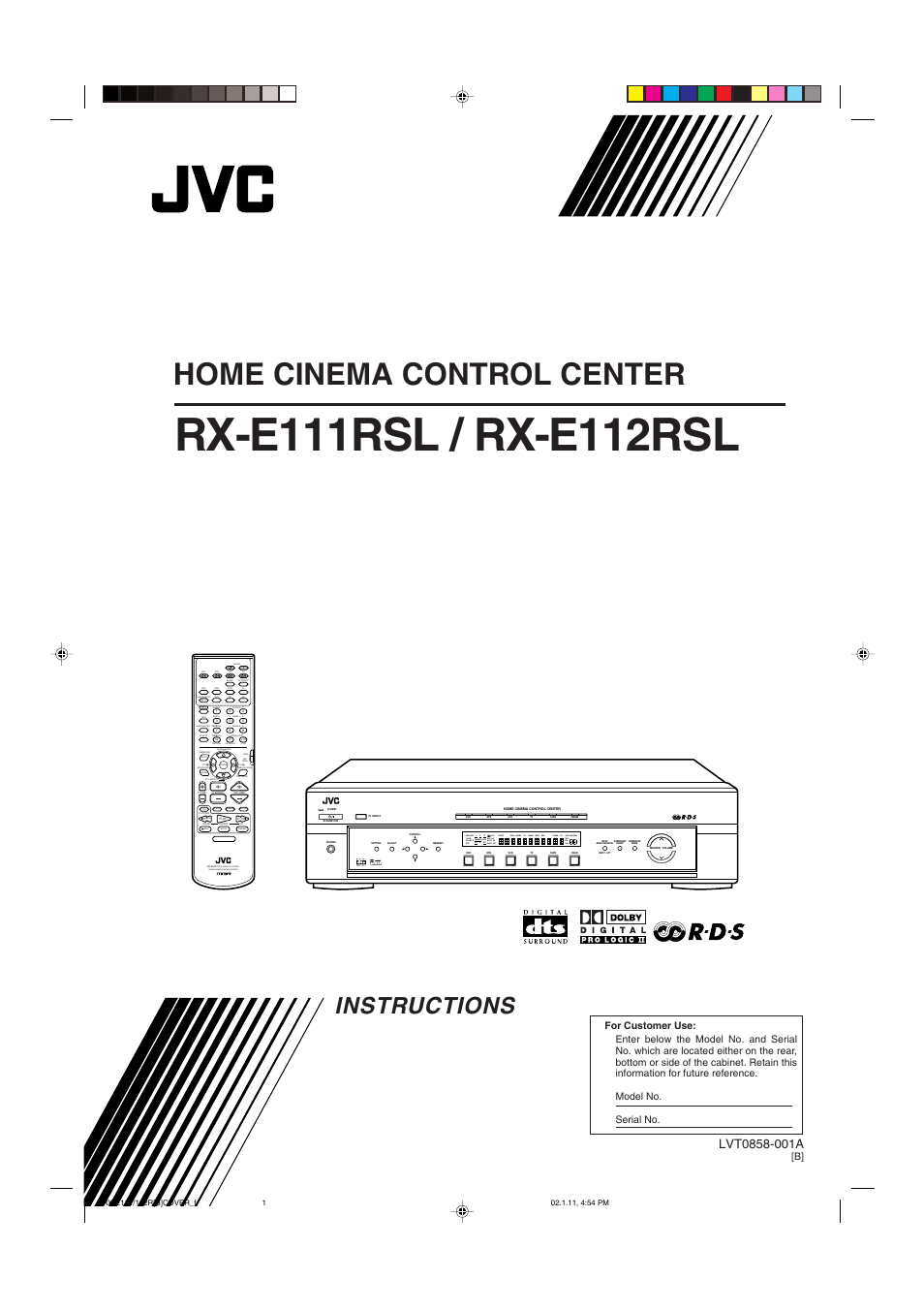 JVC LVT0858-001A User Manual | 51 pages