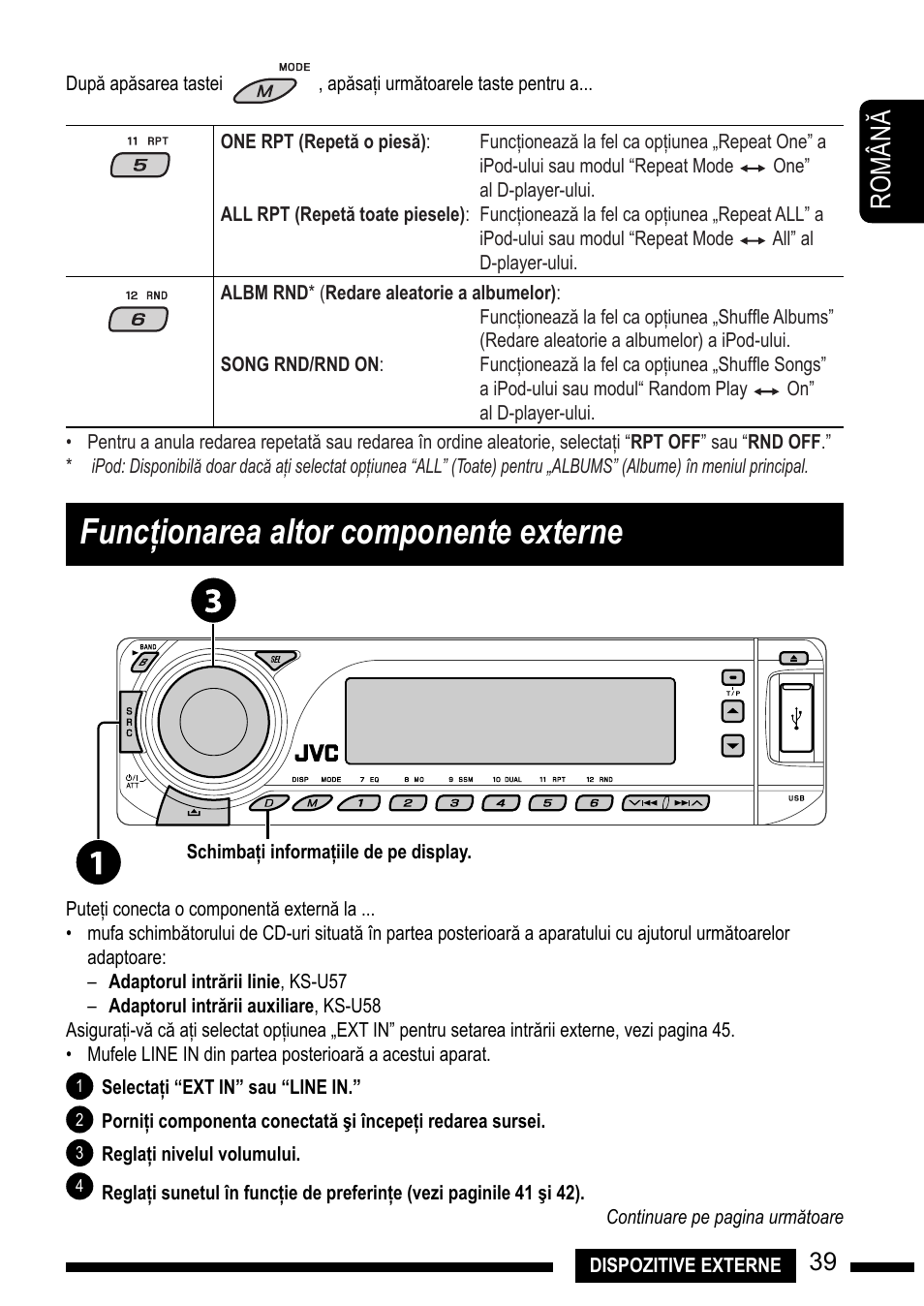 JVC KD-DV7301 User Manual | Page 39 / 63