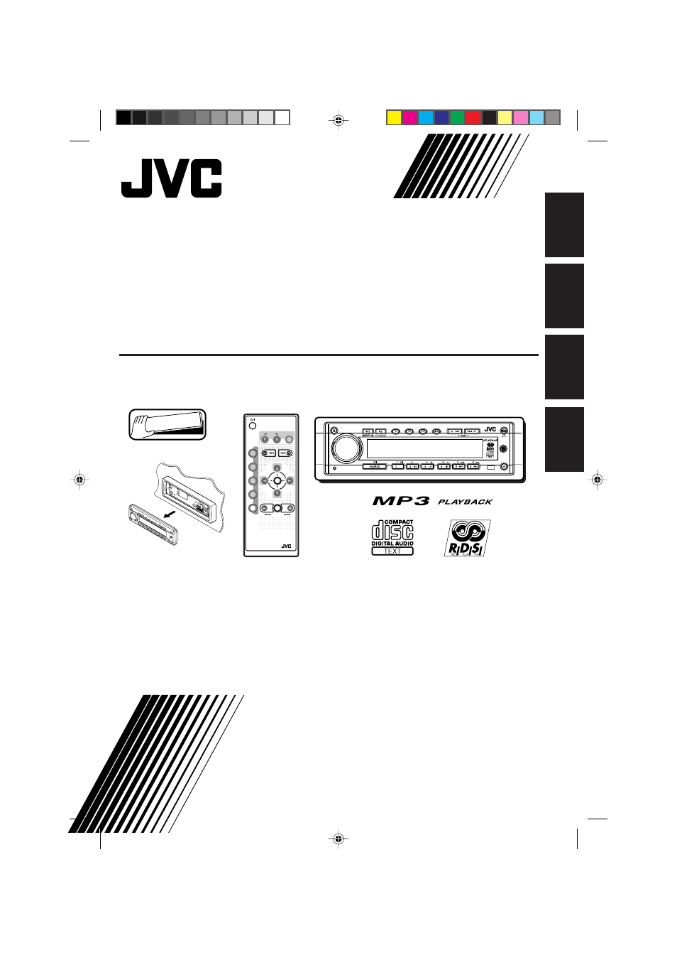 JVC CD Receiver KD-SH99R User Manual | 50 pages