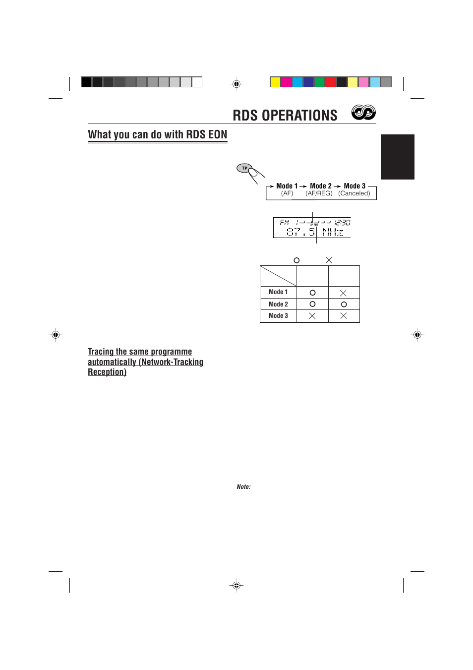 Rds operations, What you can do with rds eon | JVC CD Receiver KD-SH99R User Manual | Page 11 / 50