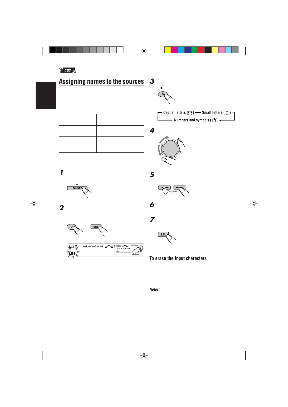 Assigning names to the sources | JVC CD Receiver KD-SH99R User Manual | Page 34 / 50