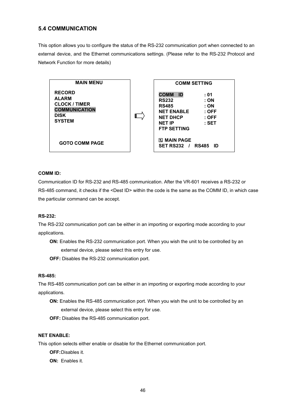 JVC VR 601 User Manual | Page 46 / 81