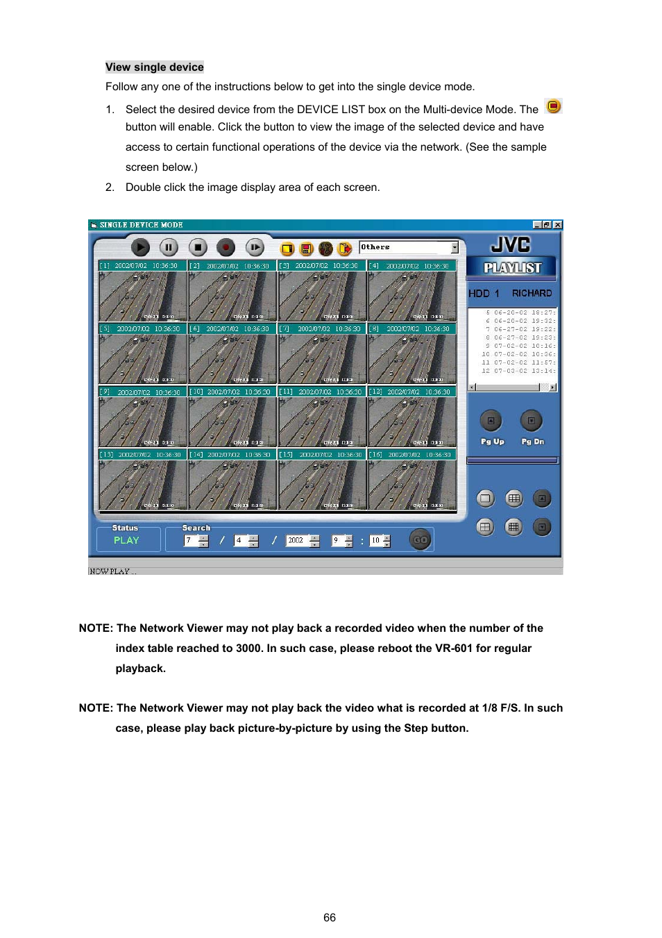 JVC VR 601 User Manual | Page 66 / 81