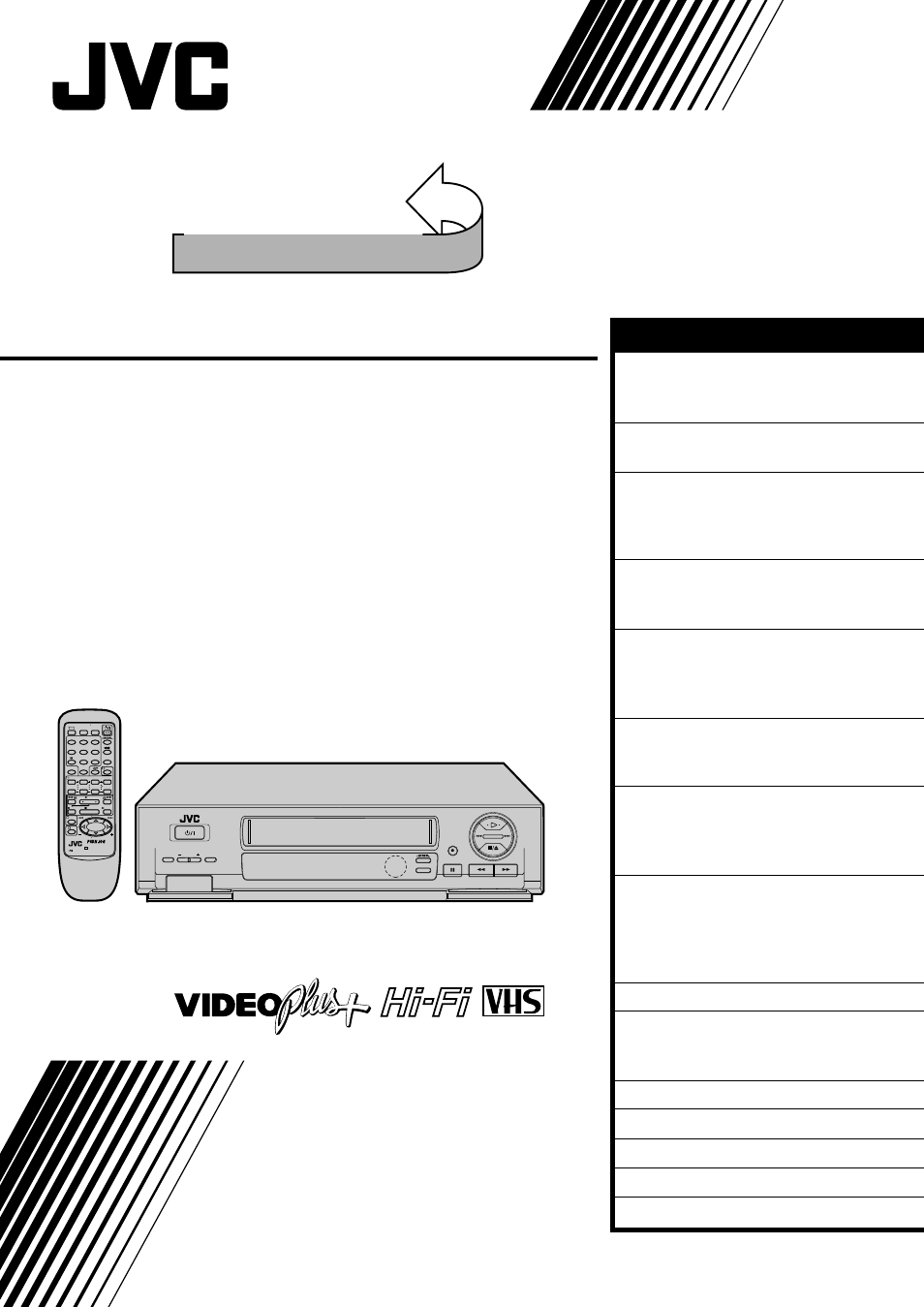 JVC HR-J645ES User Manual | 56 pages