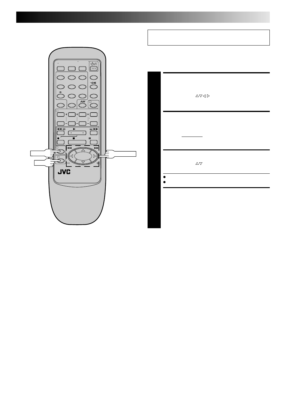 Select channel to fine-tune, Access manual ch. set screen, Perform tuning | Close confirmation screen, Fine-tuning channels already stored | JVC HR-J645ES User Manual | Page 41 / 56