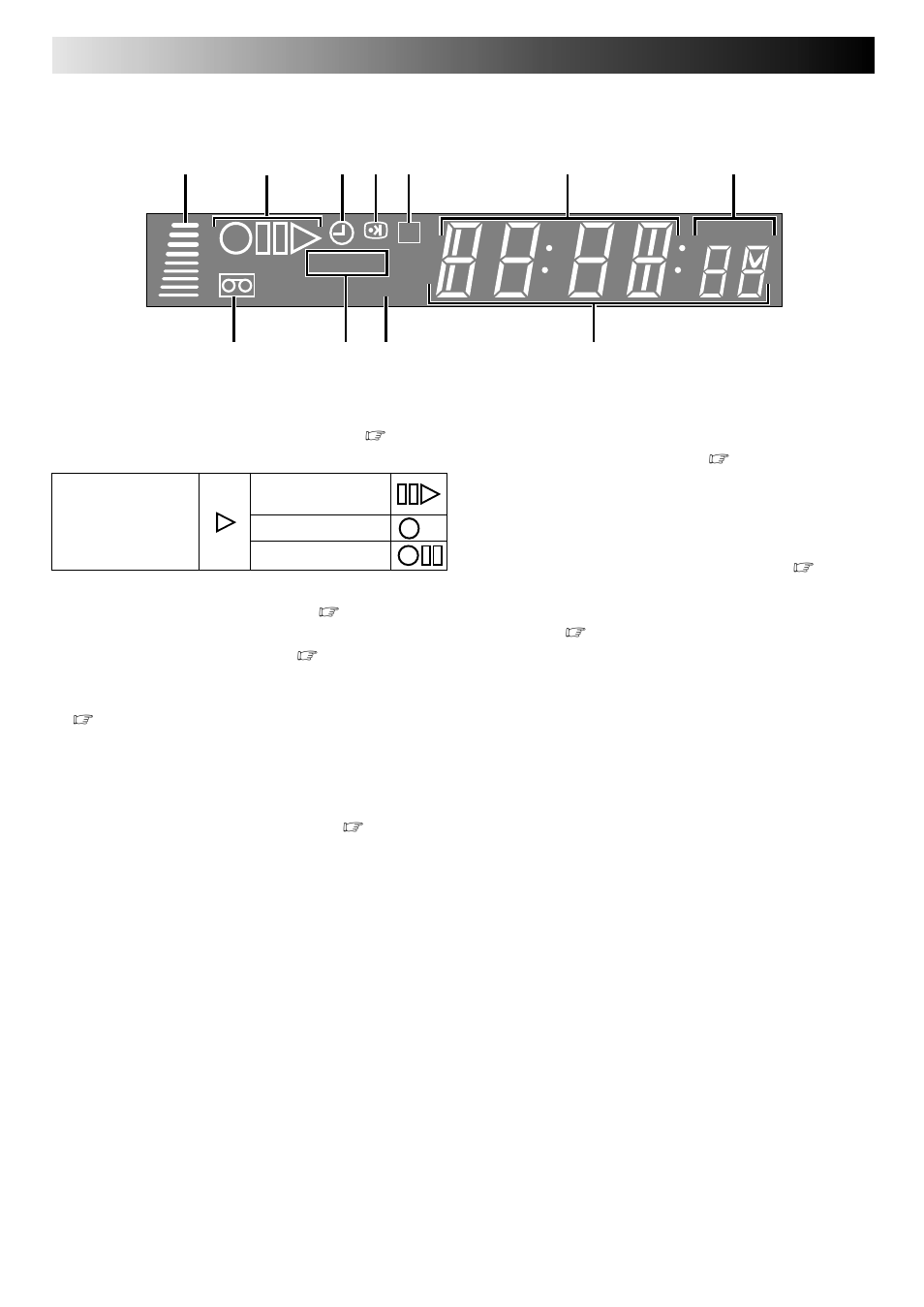 Index (cont.), Display panel | JVC HR-J645ES User Manual | Page 52 / 56