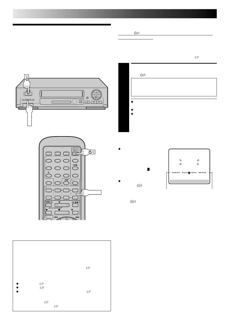 Auto set up, Perform auto set up, Initial settings (cont.) | Attention | JVC HR-J645ES User Manual | Page 8 / 56