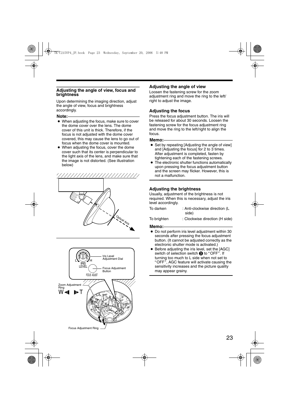 JVC TK-C215VP4 User Manual | Page 27 / 36