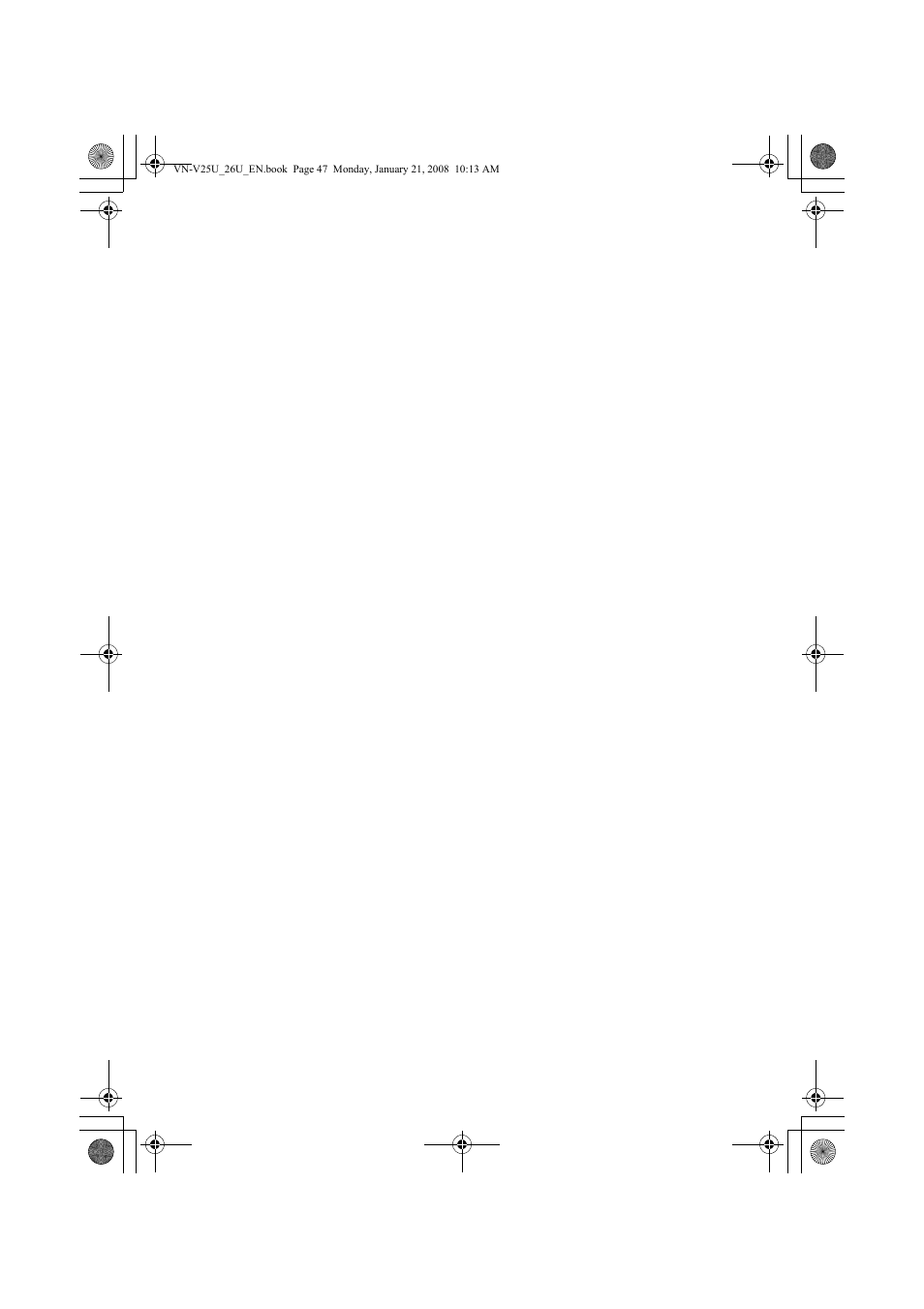 JVC VN-V25U User Manual | Page 47 / 48