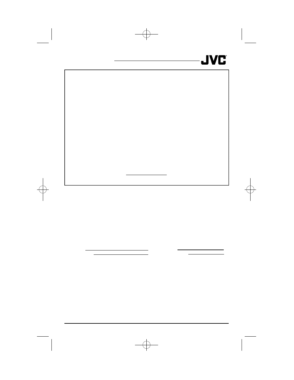 Warranty | JVC AV 36F802 User Manual | Page 48 / 52