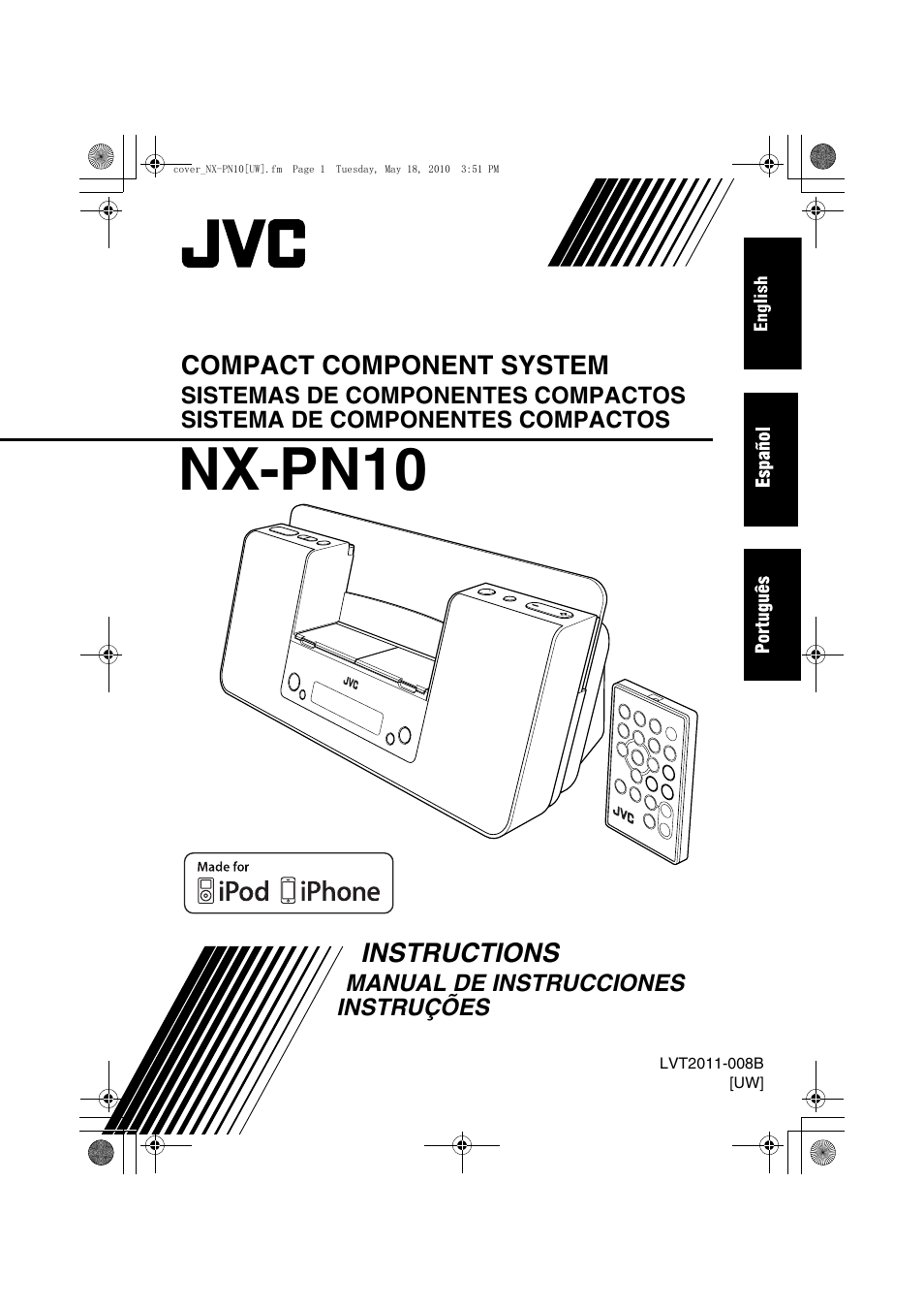 JVC 0609YAMMDWBET User Manual | 77 pages