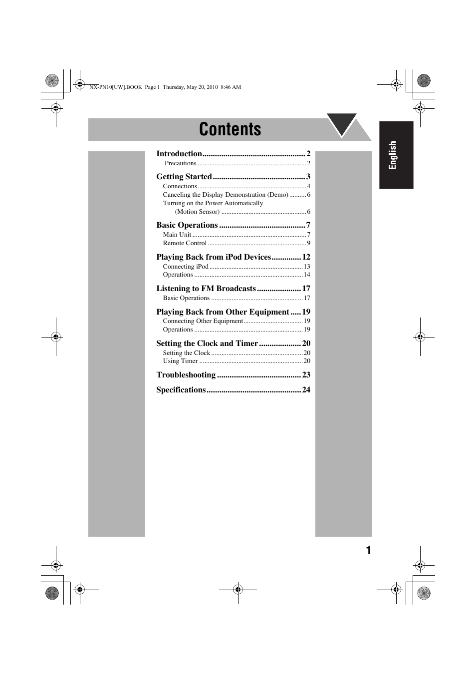 JVC 0609YAMMDWBET User Manual | Page 5 / 77