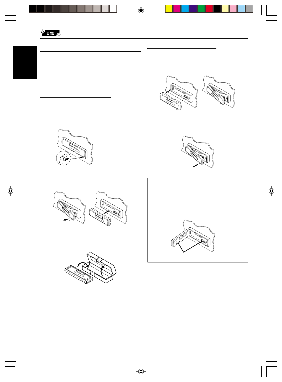 Detaching the control panel | JVC KS-FX210 User Manual | Page 14 / 56