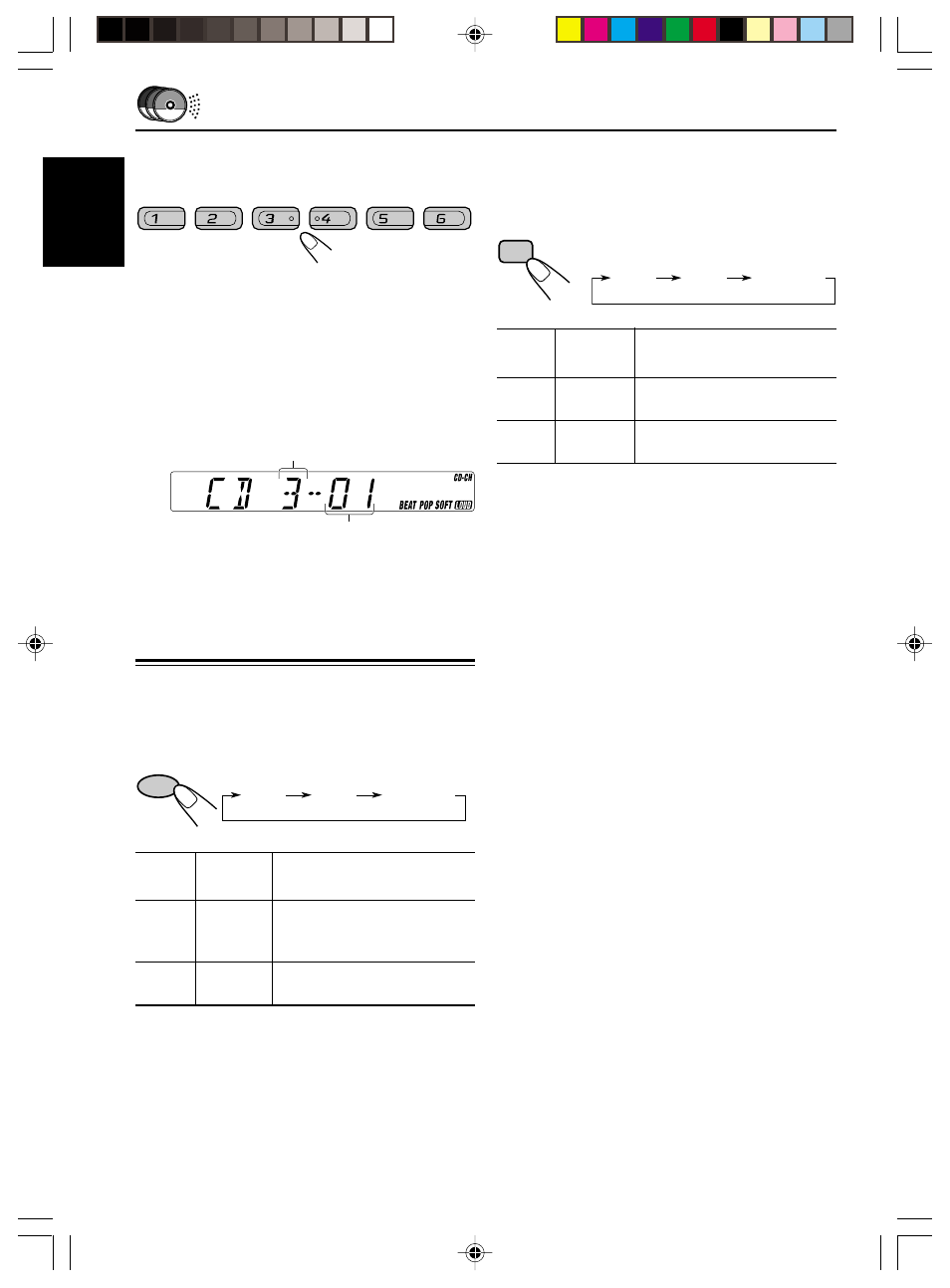 Selecting cd playback modes, English | JVC KS-FX210 User Manual | Page 16 / 56