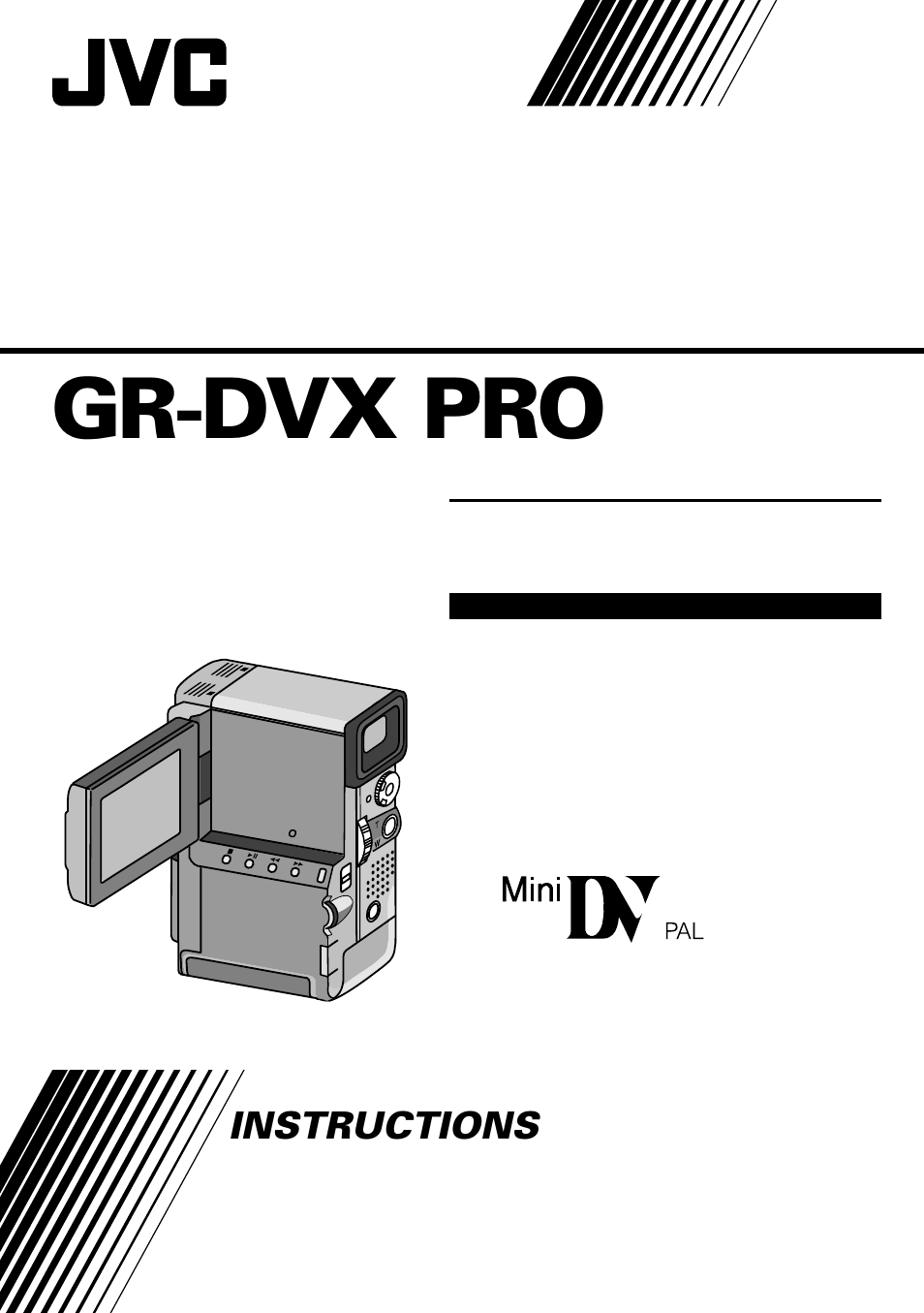 JVC GR-DVX PRO User Manual | 84 pages