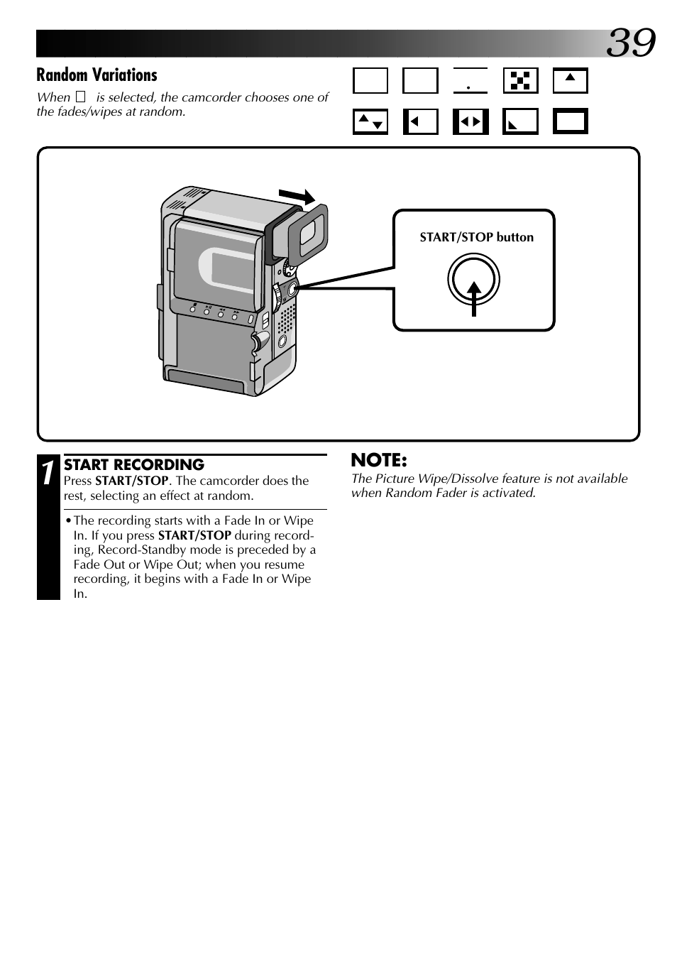 JVC GR-DVX PRO User Manual | Page 39 / 84