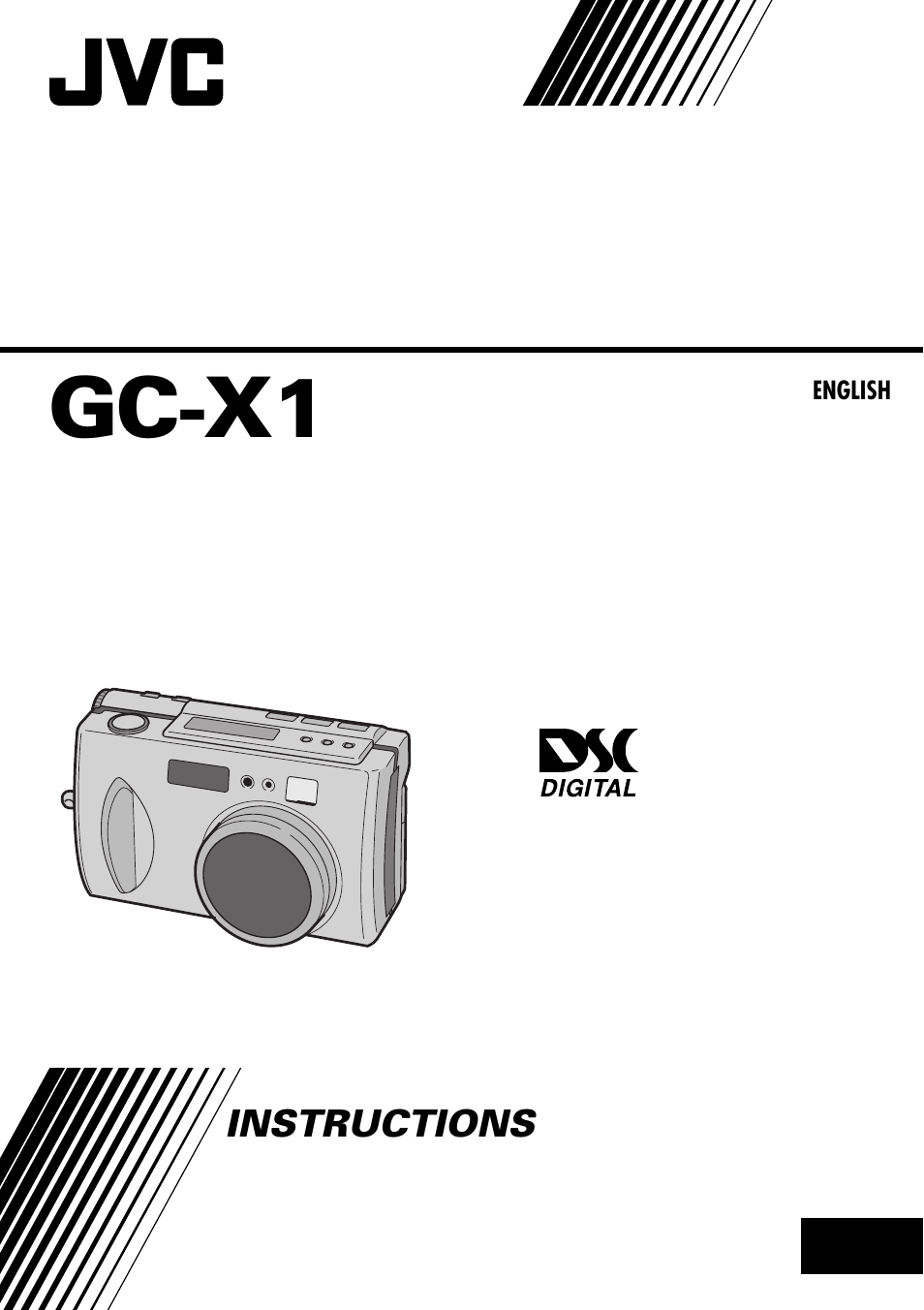 JVC GC X 1 User Manual | 92 pages