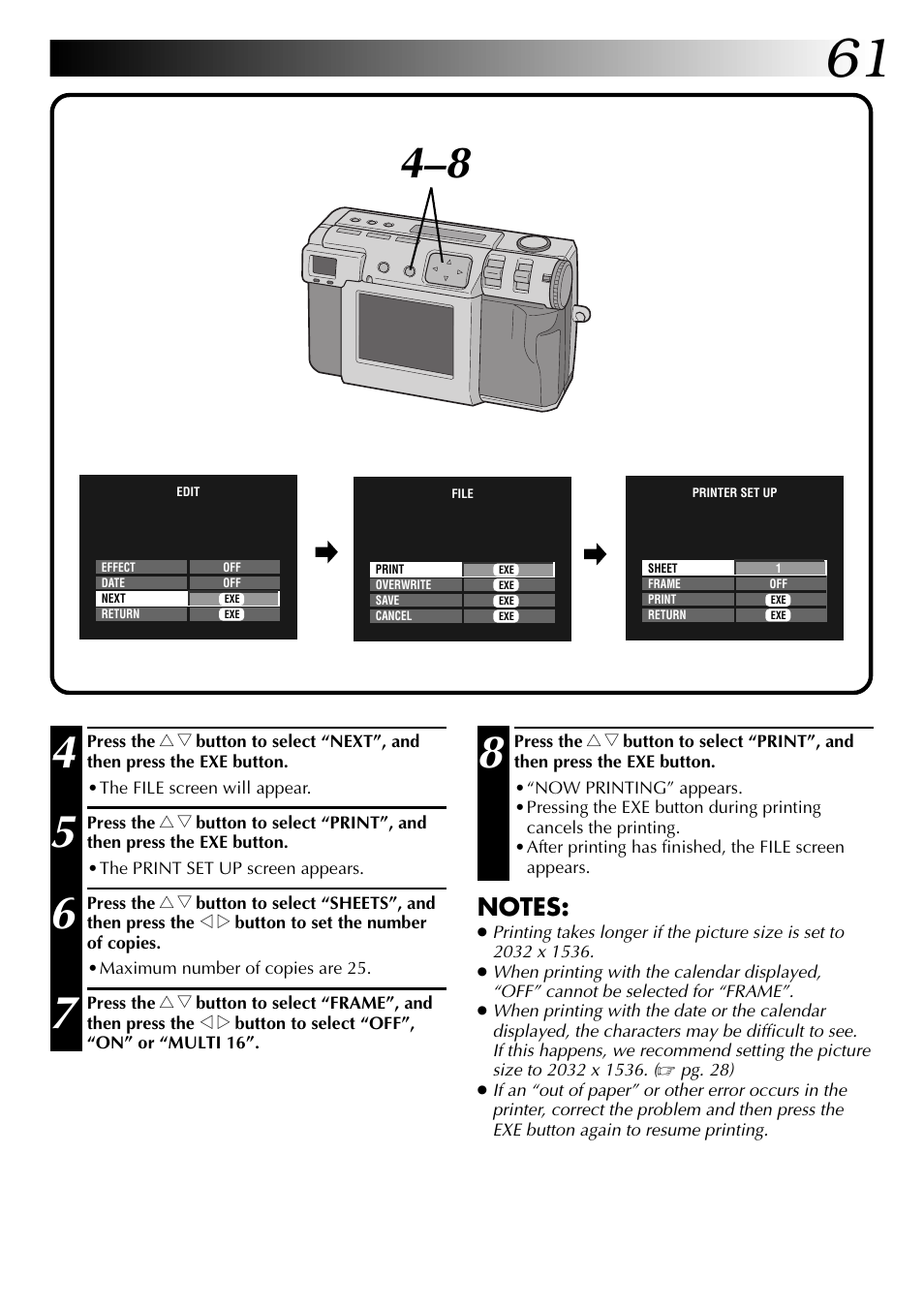 JVC GC X 1 User Manual | Page 61 / 92