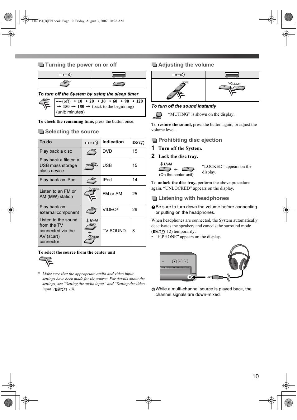 JVC XV-THD51 User Manual | Page 13 / 40