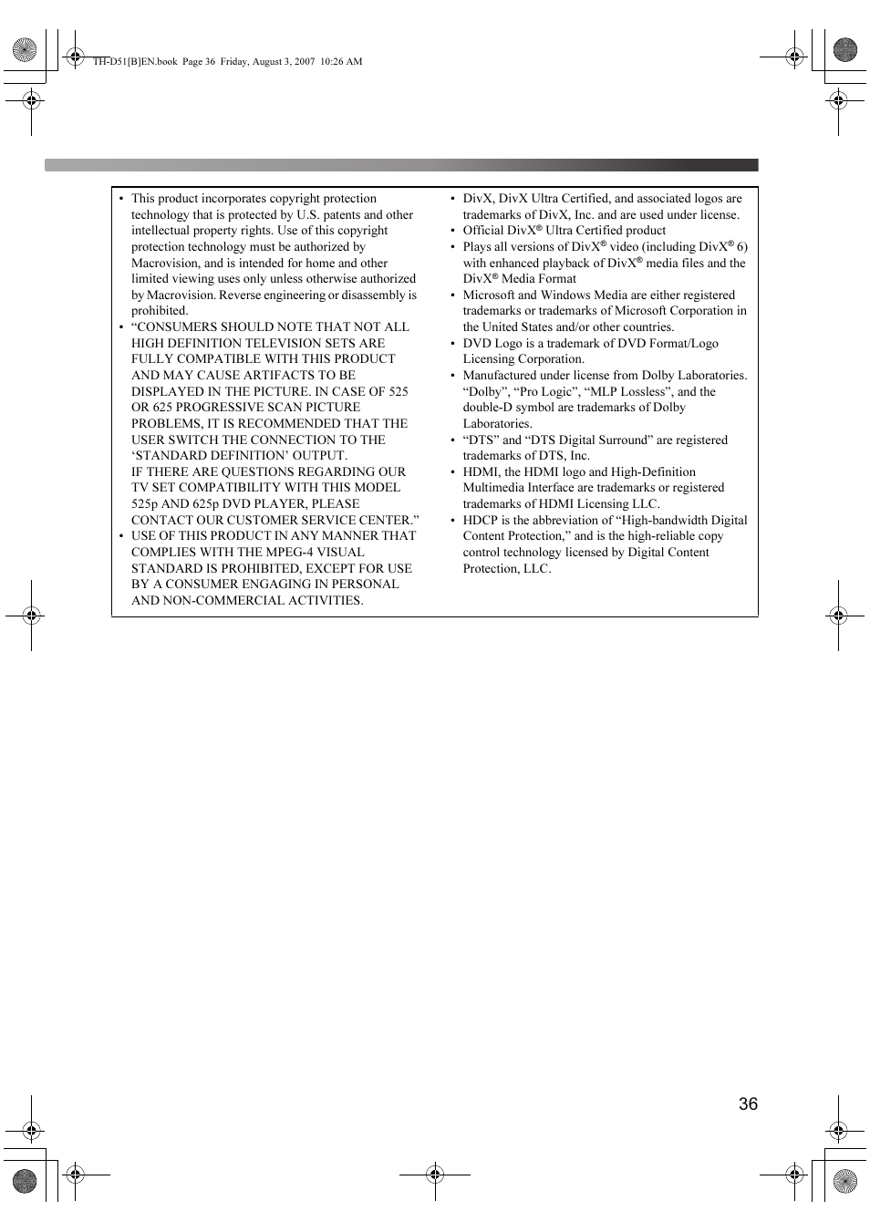 JVC XV-THD51 User Manual | Page 39 / 40