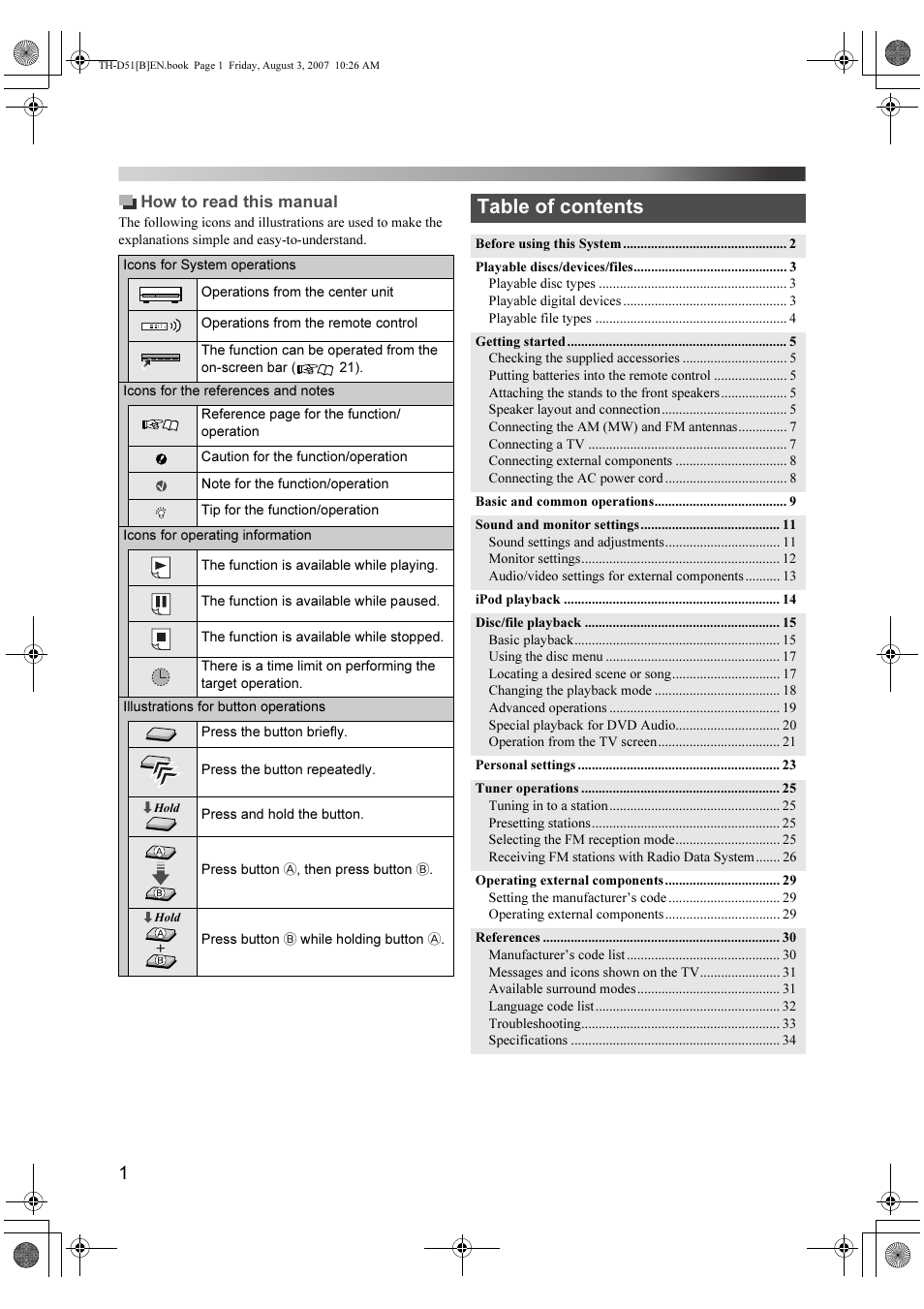 JVC XV-THD51 User Manual | Page 4 / 40