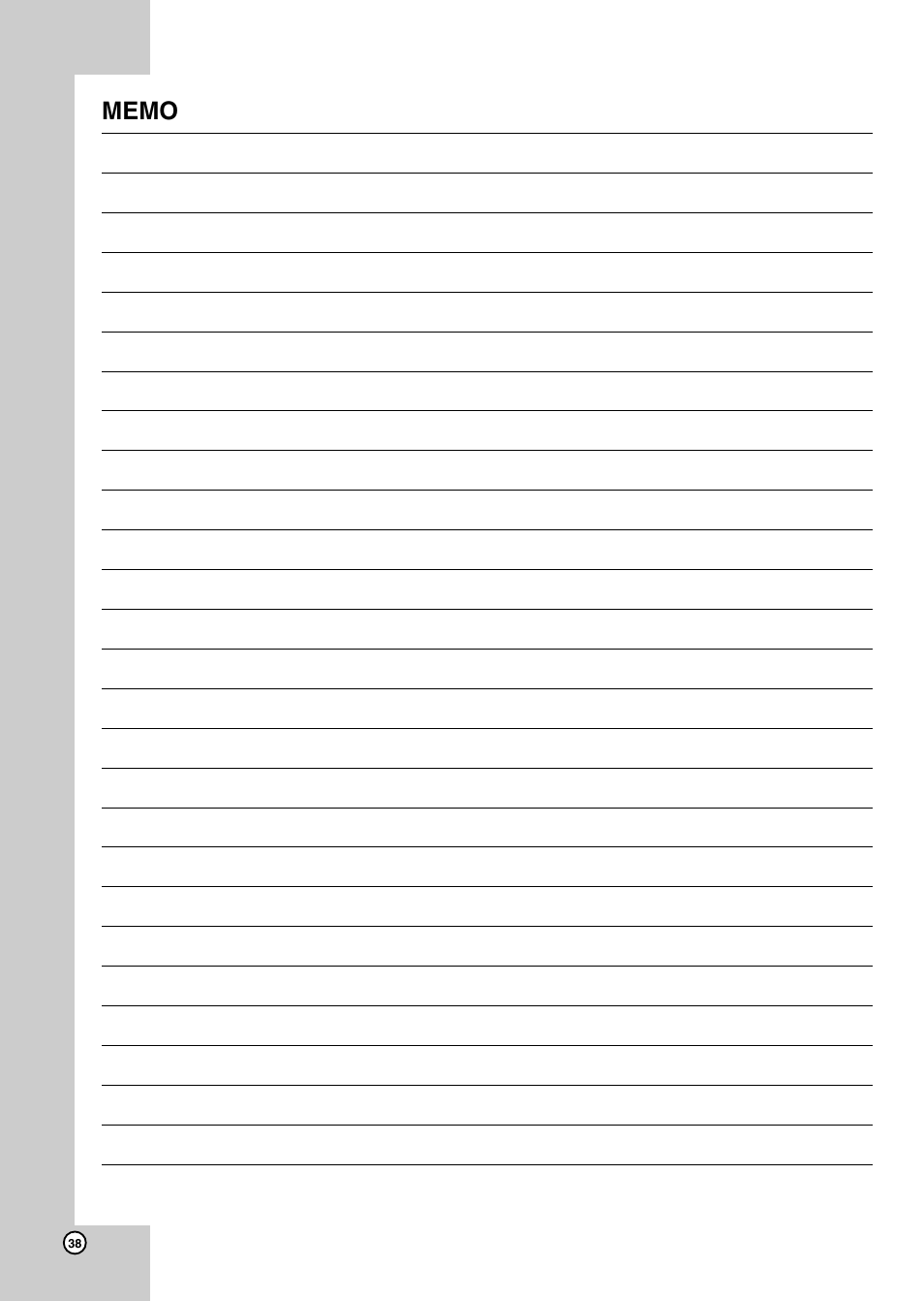 JVC XV-BP1 User Manual | Page 38 / 40