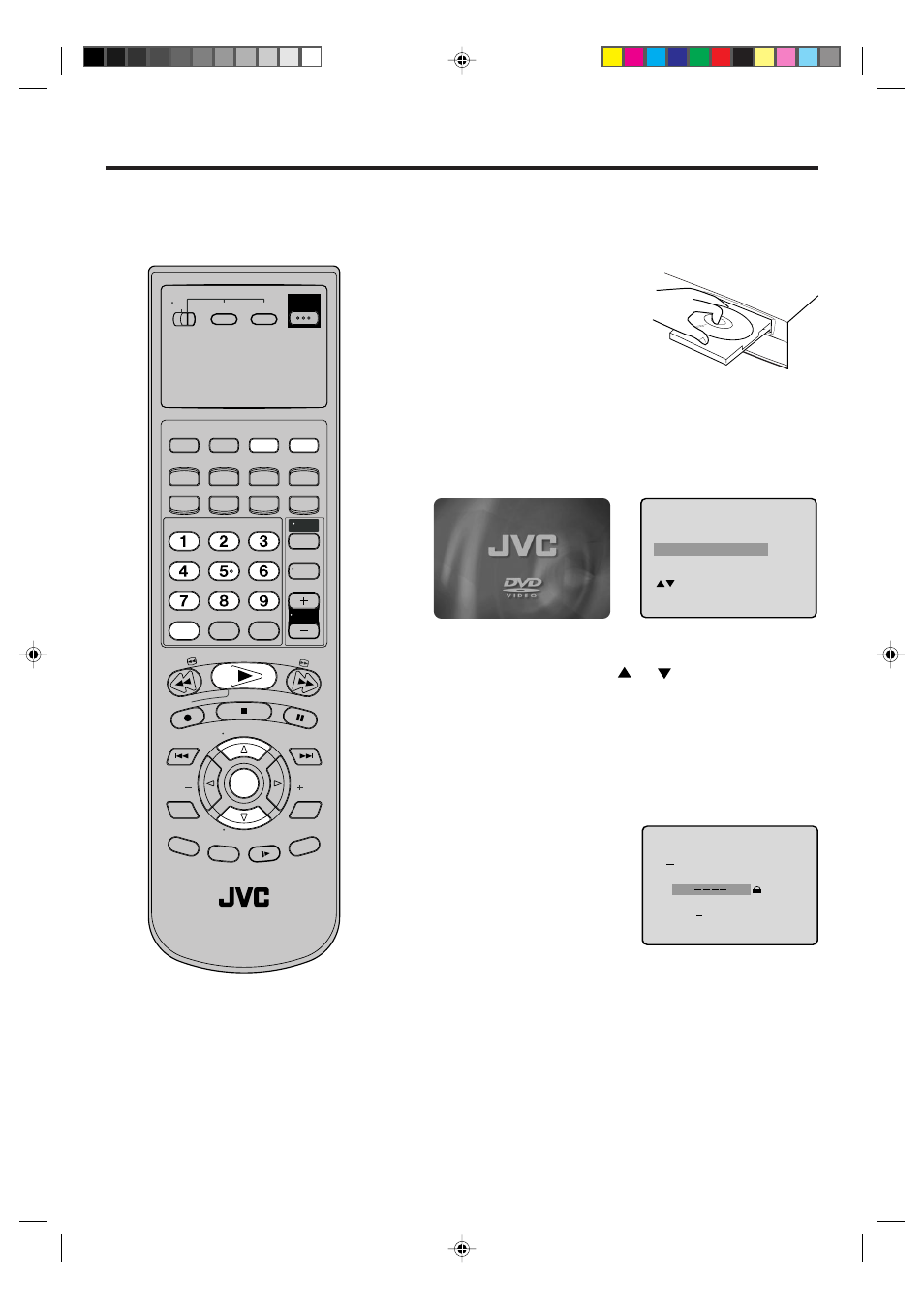 Temporary disabling of rating level by dvd disc, Vcr/dvd/tv | JVC Model HR-XVC1UJ User Manual | Page 47 / 60