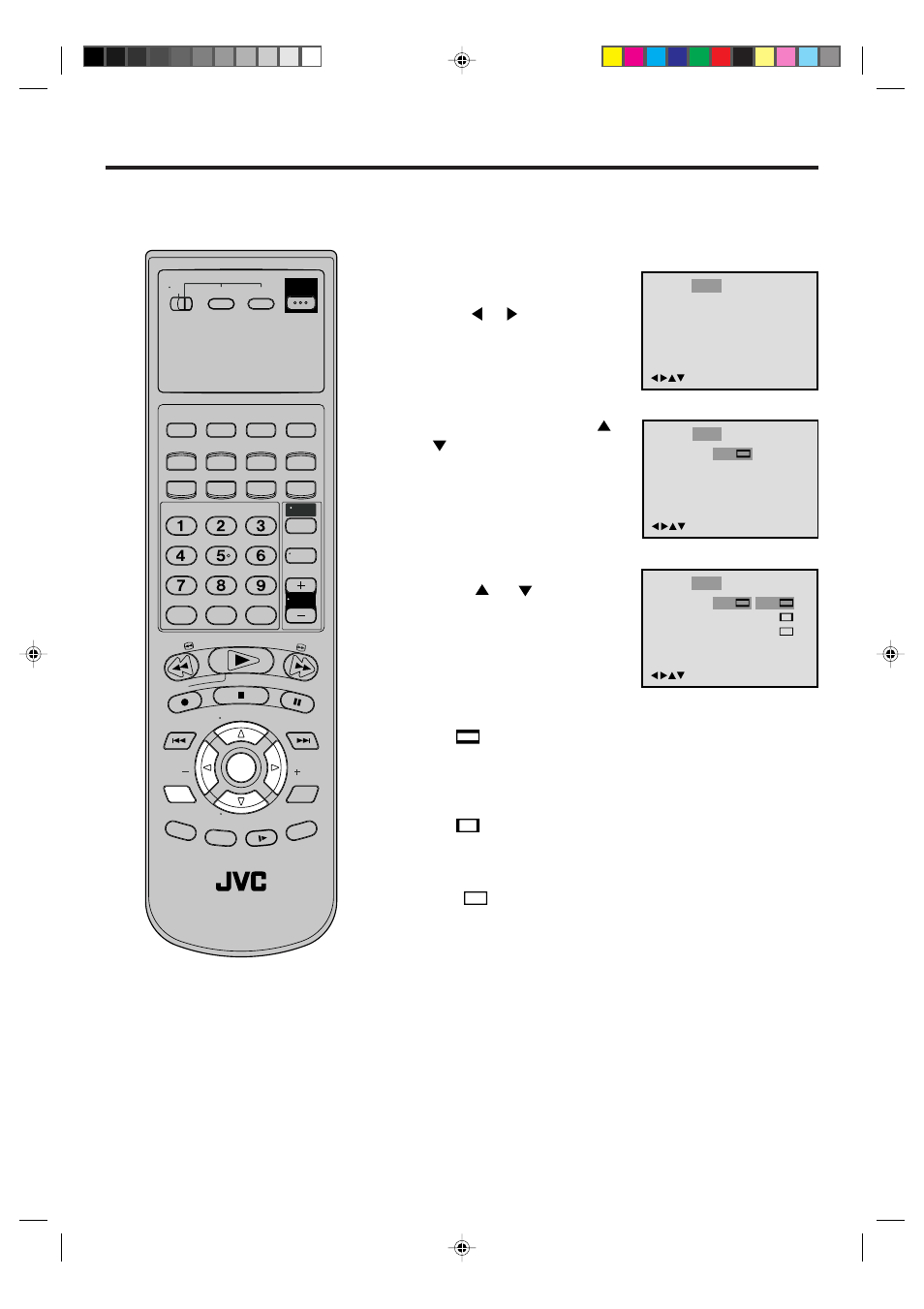 Setting the aspect ratio of tv screen, Vcr/dvd/tv | JVC Model HR-XVC1UJ User Manual | Page 51 / 60