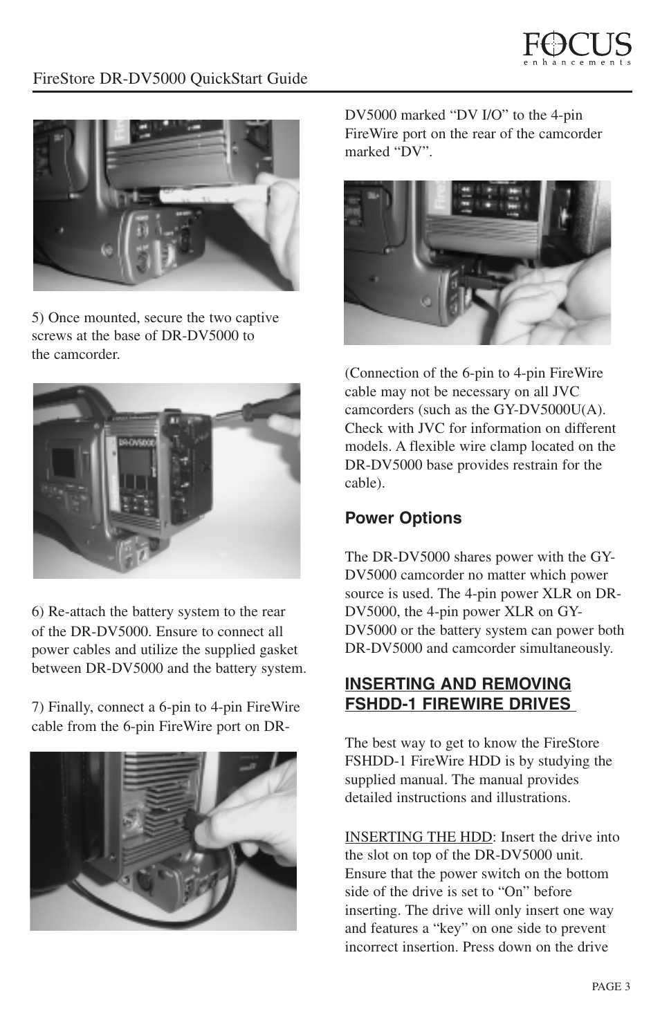 JVC DR-DV5000 User Manual | Page 3 / 8