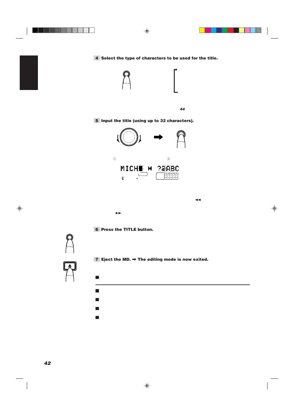 42 english | JVC XU-301BK User Manual | Page 44 / 59