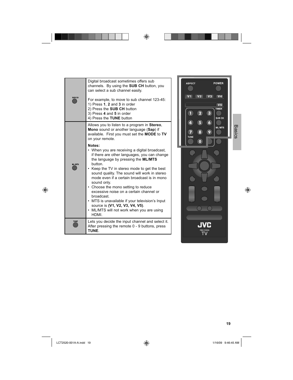 JVC 0109TSH-II-IM User Manual | Page 19 / 56