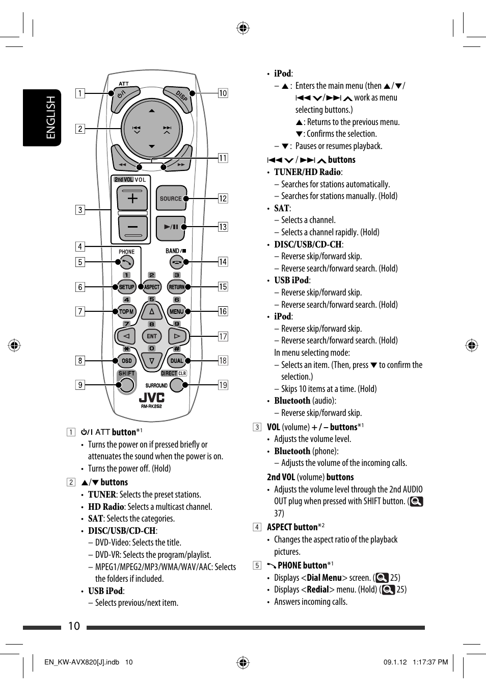 10 english | JVC KW-AVX820 User Manual | Page 10 / 207