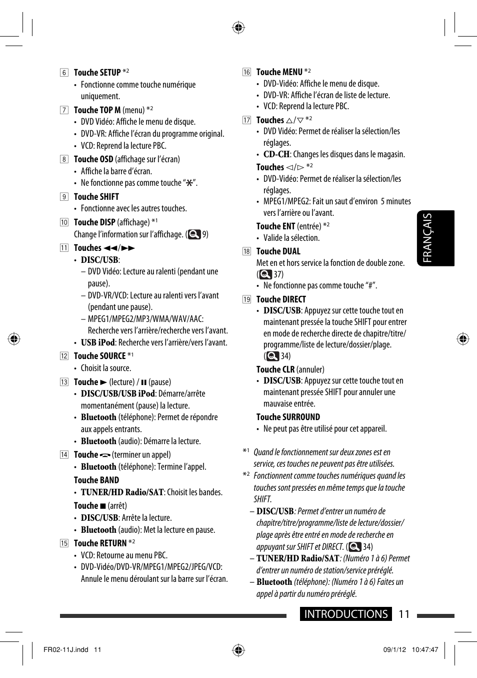 11 introductions français | JVC KW-AVX820 User Manual | Page 147 / 207
