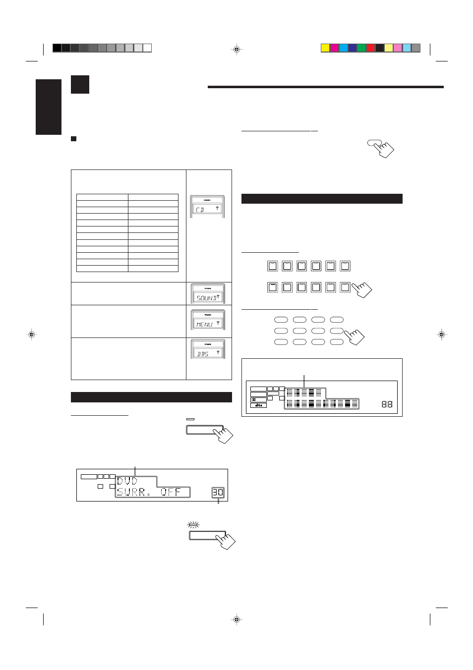 Basic operations, English, Selecting the source to play | Turning the power on and off (standby), Before using the remote control, On the front panel: from the remote control, On the front panel | JVC RX-8010VBK User Manual | Page 14 / 62