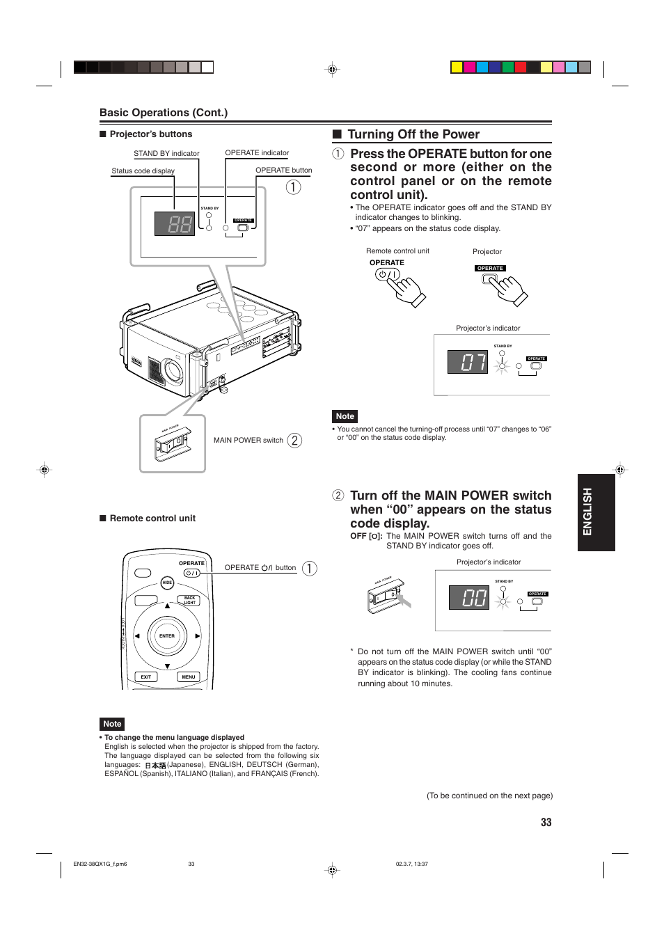 JVC DLA-QX1G User Manual | Page 35 / 64