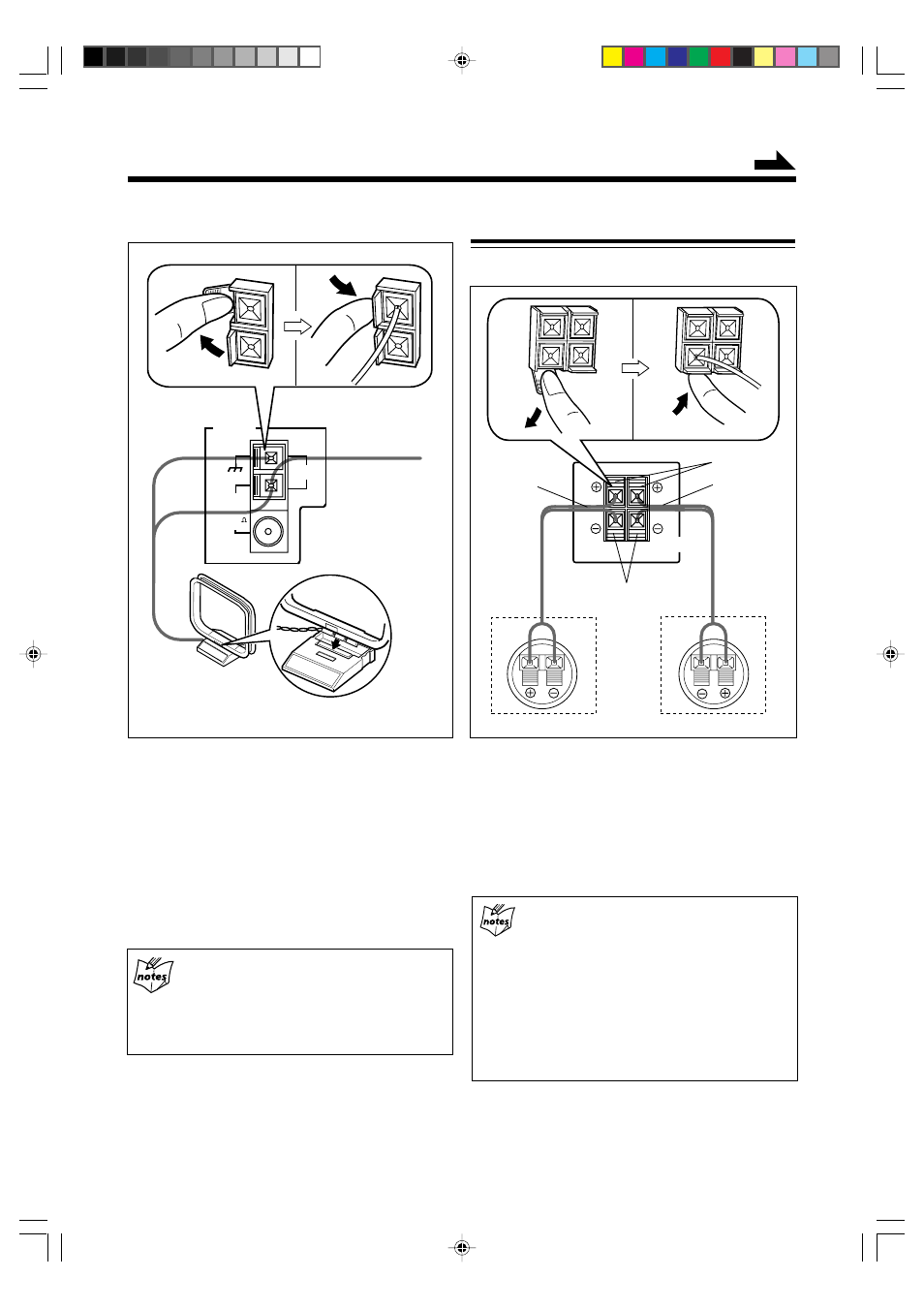 Connecting speakers | JVC AX-UXG6 User Manual | Page 11 / 40