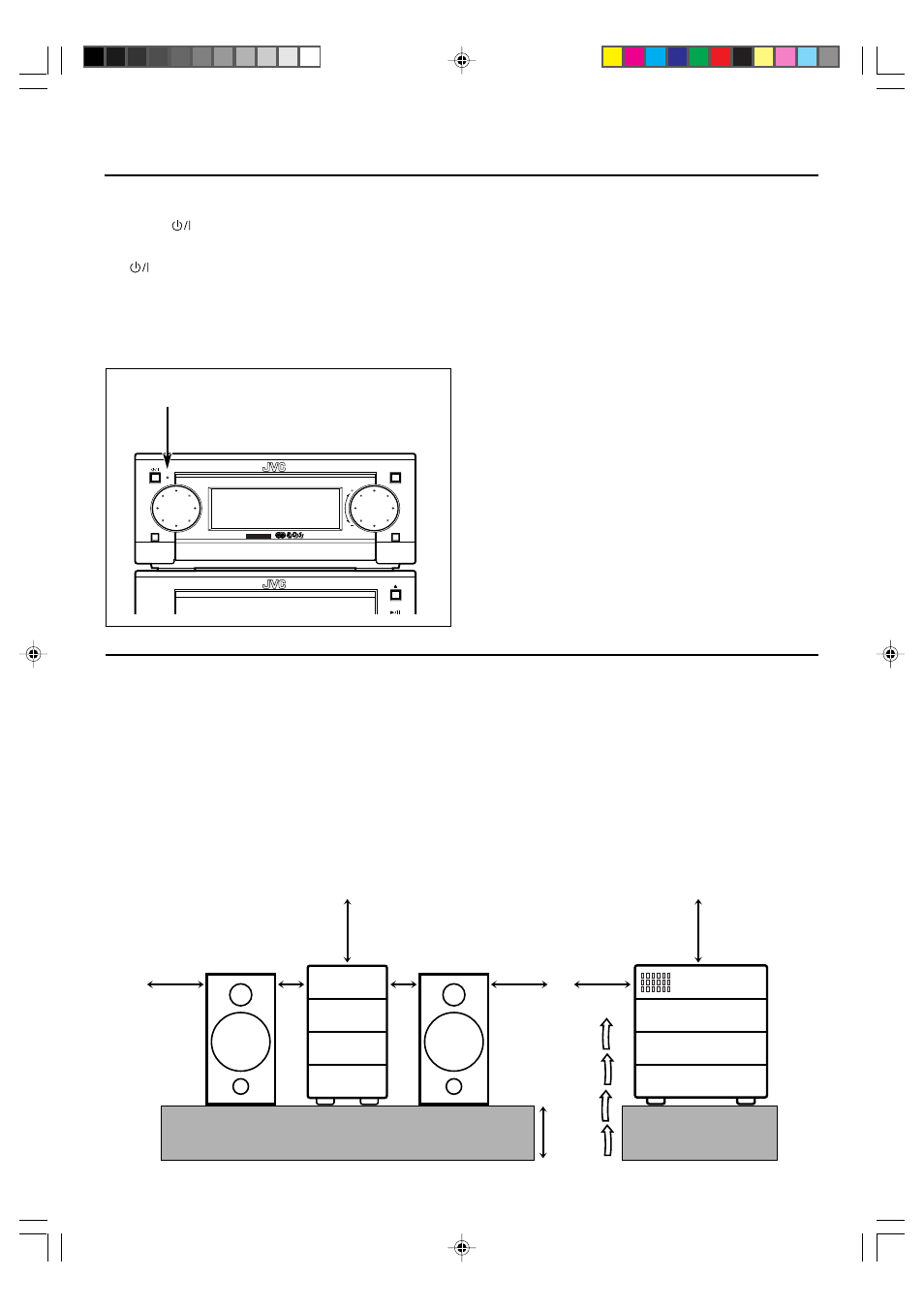 Warnings, cautions and others, The standby/on lamp, Caution: proper ventilation | JVC AX-UXG6 User Manual | Page 2 / 40