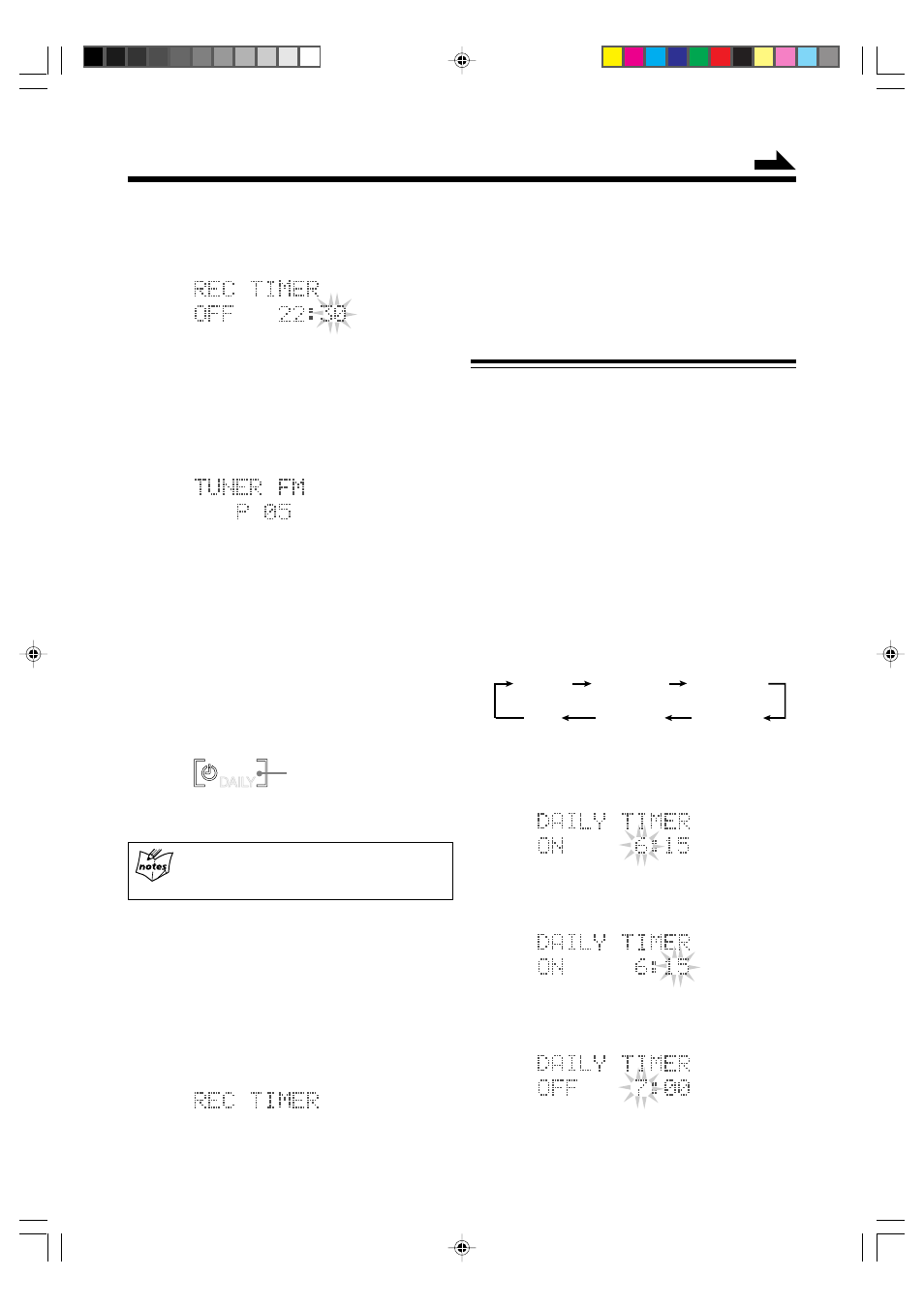 Using daily timer | JVC AX-UXG6 User Manual | Page 33 / 40