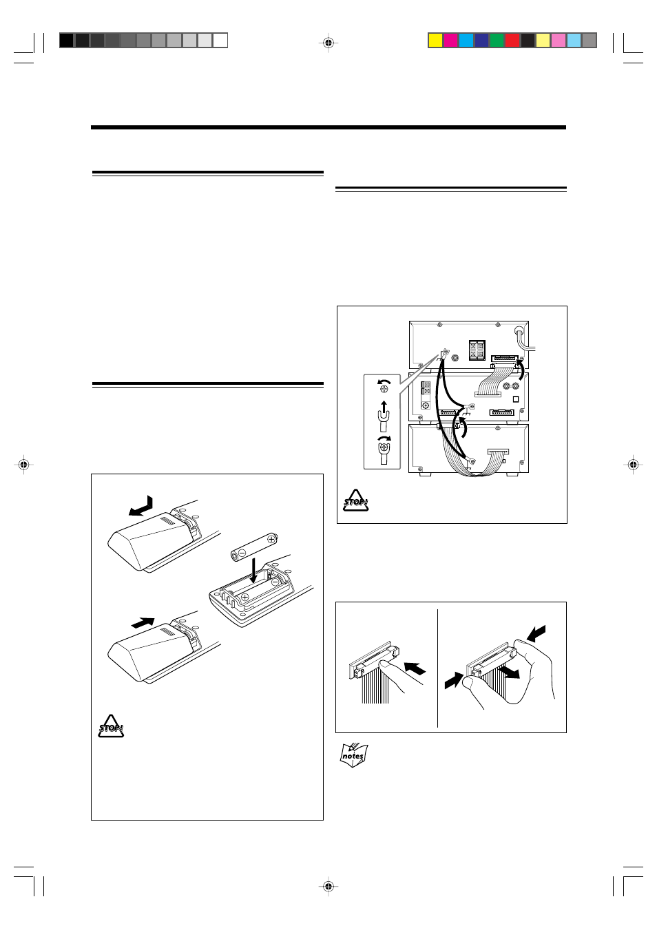 Getting started, Unpacking, Putting the batteries into the remote control | JVC AX-UXG6 User Manual | Page 9 / 40