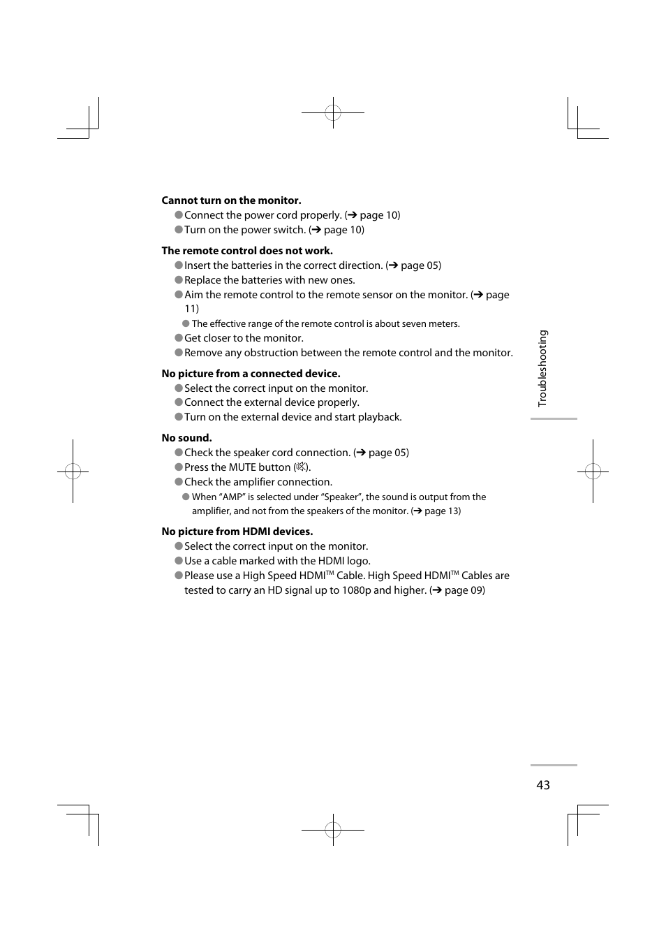 JVC GD-42X1E User Manual | Page 133 / 144