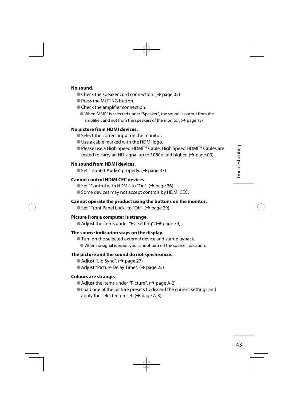 JVC GD-42X1E User Manual | Page 61 / 144