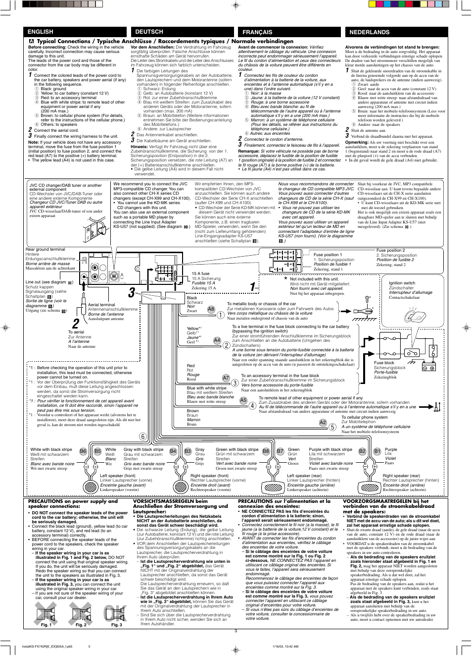 Français deutsch nederlands english | JVC GET0114-001A User Manual | Page 41 / 42