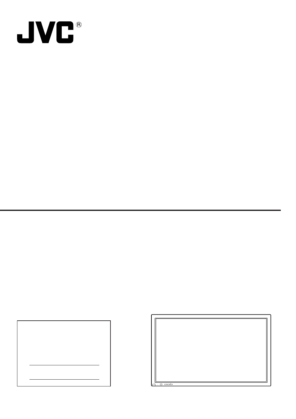 JVC GD V501U User Manual | 40 pages